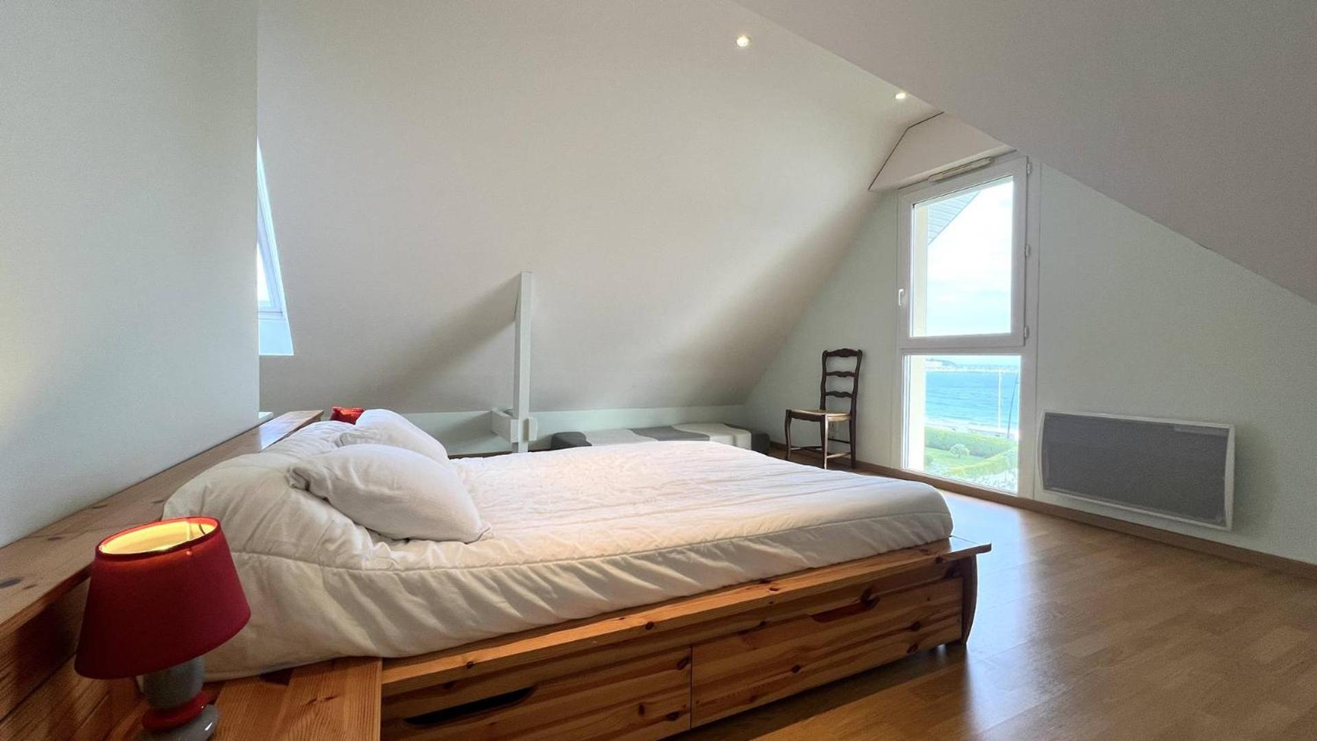 390 Appartement 3 Chambres Avec Vue Sur La Grande Plage De Saint-Cast La Garde  Buitenkant foto