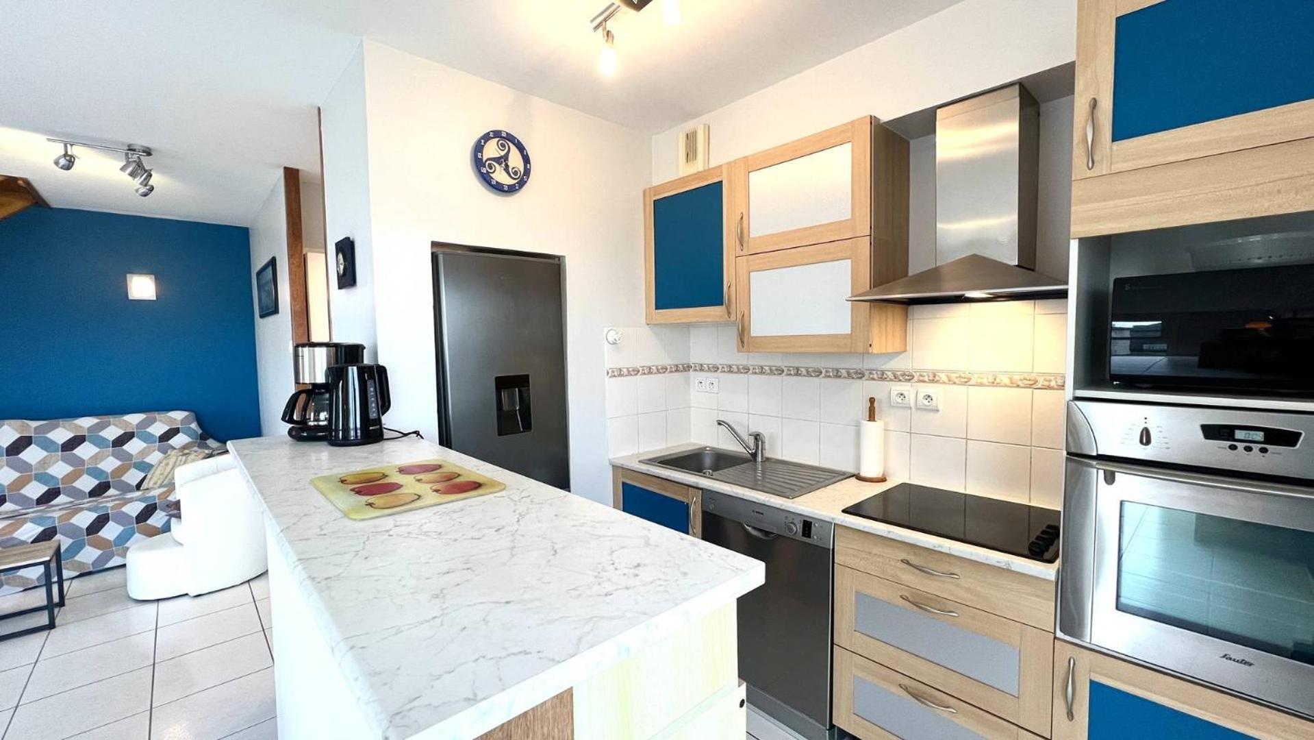 390 Appartement 3 Chambres Avec Vue Sur La Grande Plage De Saint-Cast La Garde  Buitenkant foto